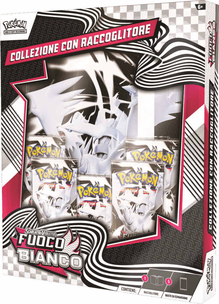 Pokemon - Collezione con album Fuoco Bianco