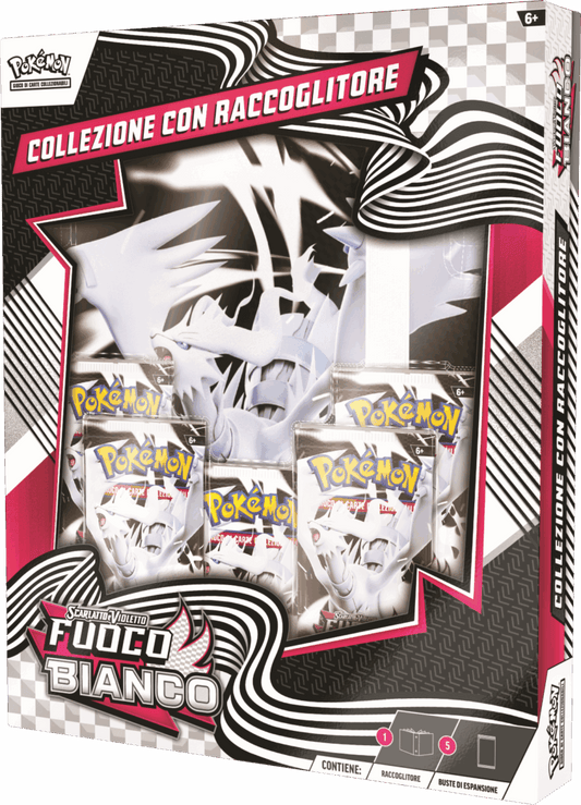 Pokemon - Collezione con album Fuoco Bianco