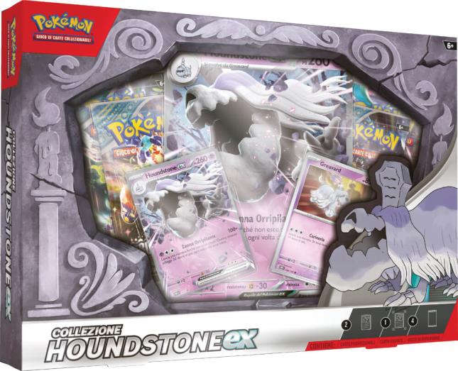 Carte Pokemon - Collezione Houndstone Ex (Box, ITA)