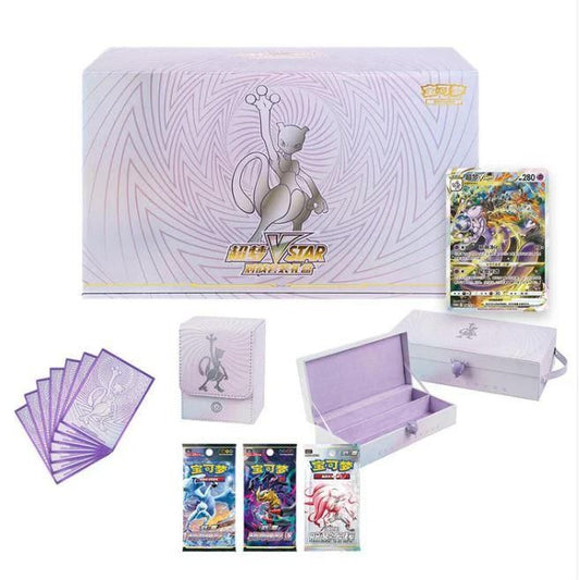 Pokemon Cinese Pokemon GCC, Pokemon Sword and Shield,Collection set gift box Mewtwo VStar,Lingua Cinese